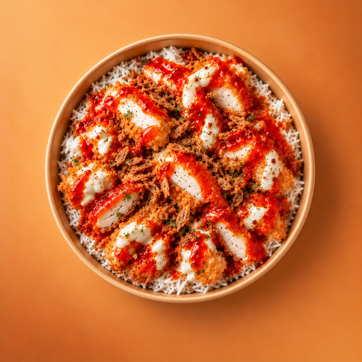Spicy Chicken Crousty